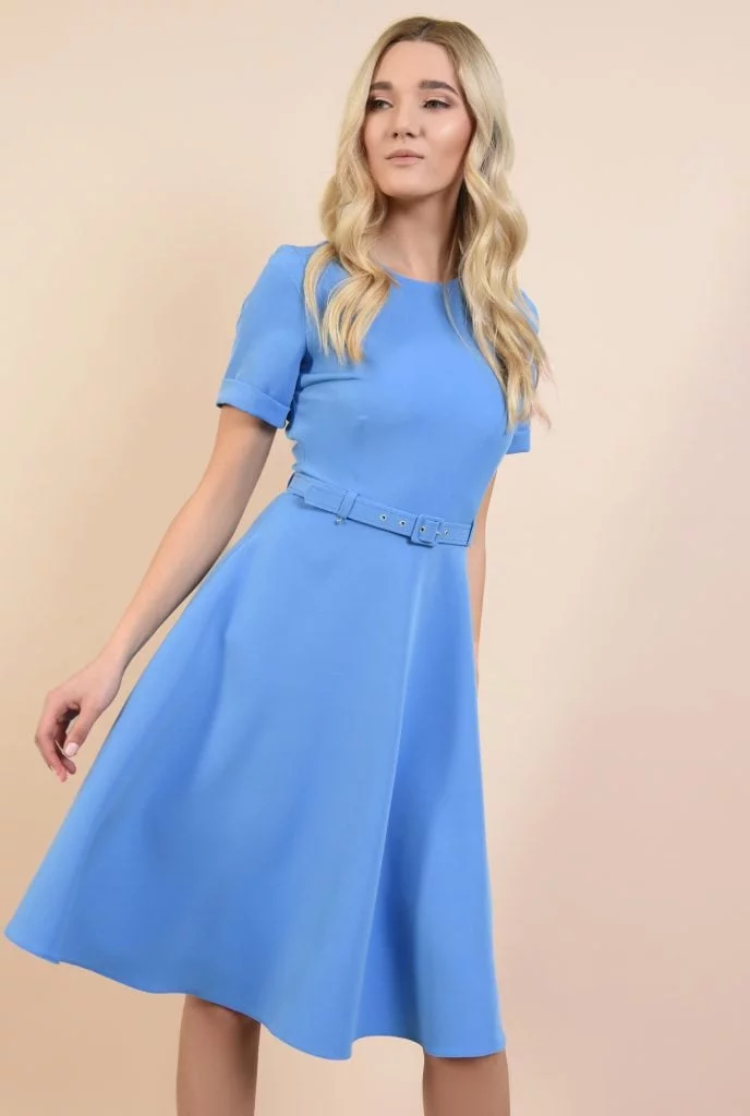 rochie-midi-cu-centura