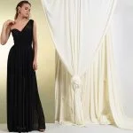 Rochie lunga eleganta cu drapaj