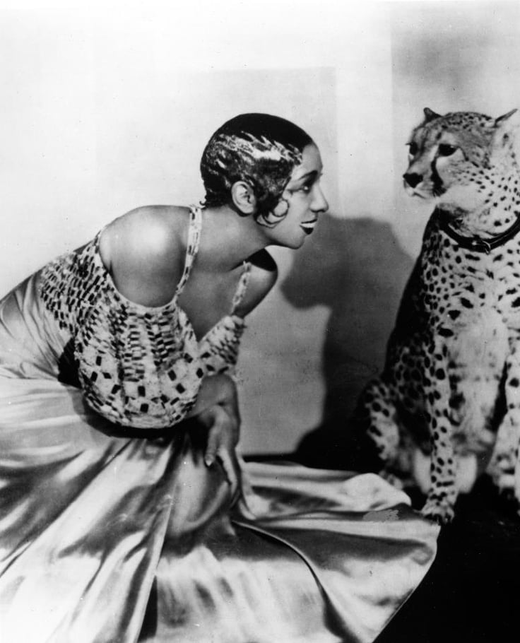 Josephine Baker si eterna ei atractie pentru jungle